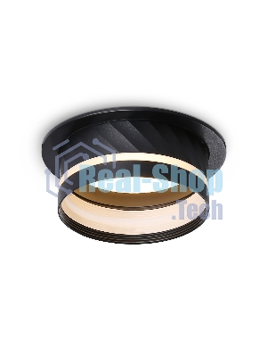 Светильник Ambrella light TN5219 BK черный GX53 D110*50