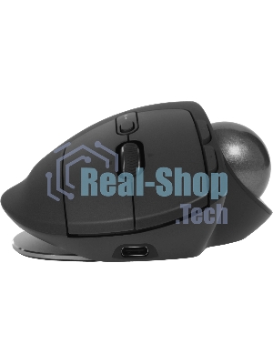 Трекбол Logitech Trackball MX Ergo S графитовый оптическая 2048dpi беспров. BT/Radio USB (910-007261)
