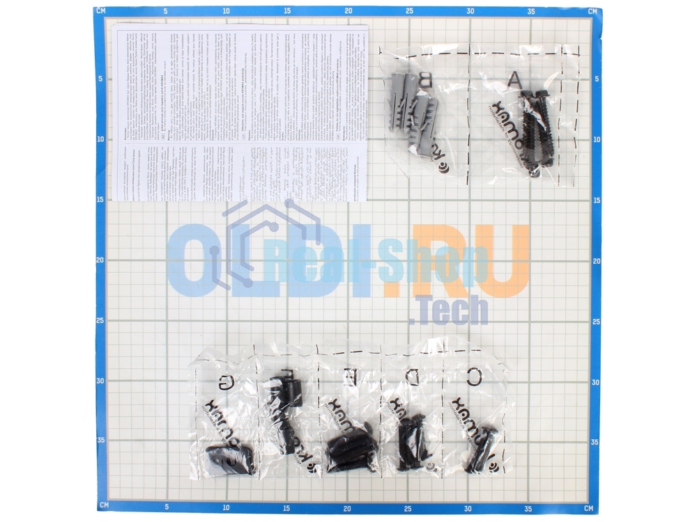 Крепеж Kromax IDEAL-4 new белый, наст. для TV 22