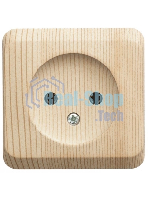 Розетка 1-м ОП Этюд Дача 16А IP20 без заземл. сосна SchE PA16-001D