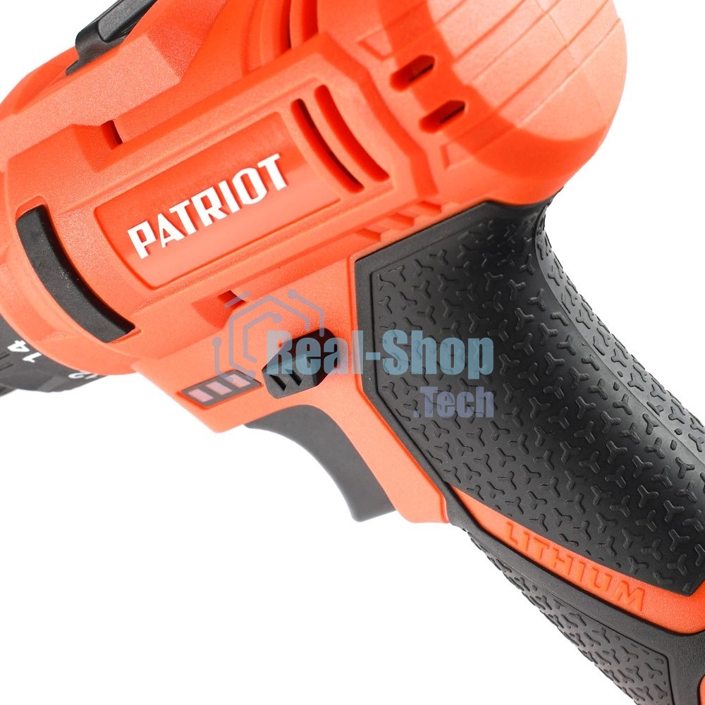 Дрель-шуруповерт аккумуляторная Patriot BR 117Li THE ONE, Аккумуляторная, 12В, 2 АКБ, Кейс