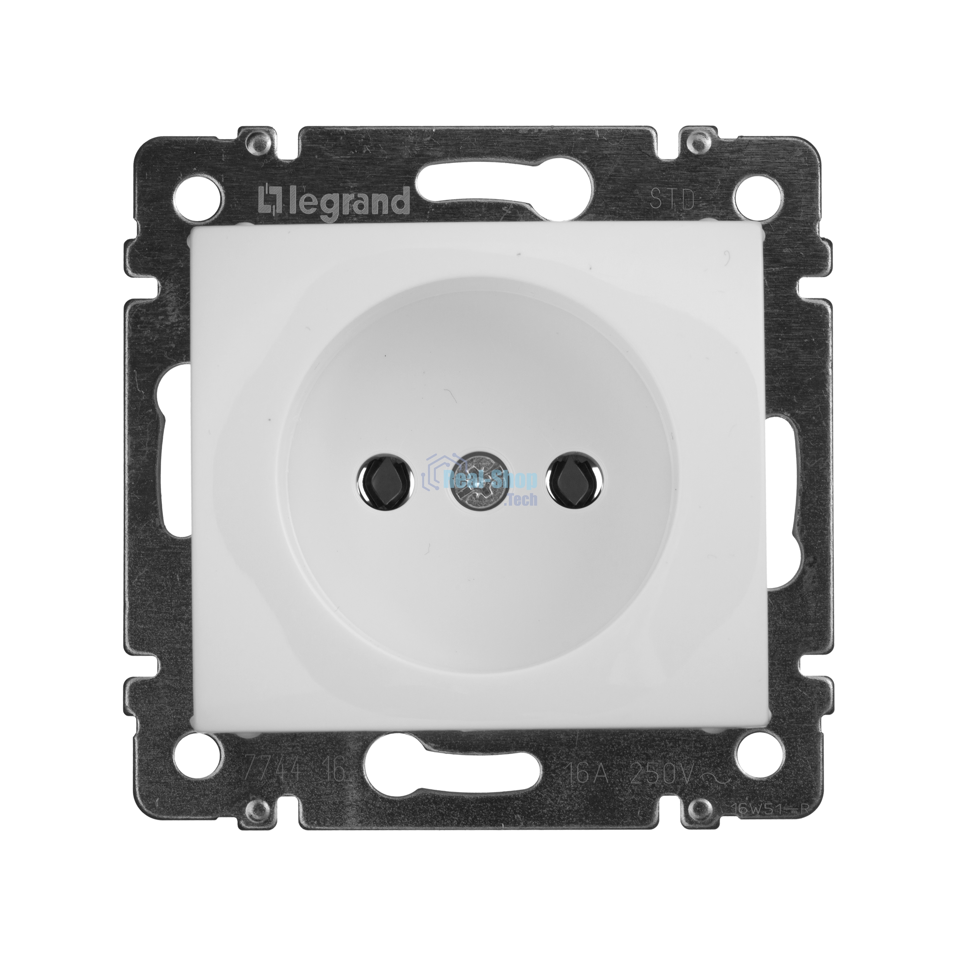 Розетка Legrand 774416 Valena без заземления (белый)