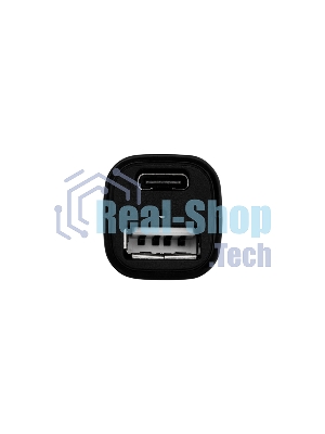 Зарядное устройство в прикуриватель Rexant USB x Type-C, 18W, с Quick charge, черный