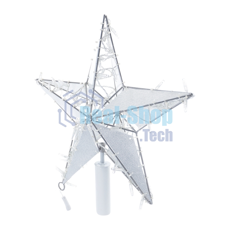 Светодиодная фигура Neon-night Звезда 100 см, 200 светодиодов, с трубой и подвесом, цвет свечения белый