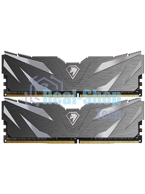 Оперативная память NETAC, DDR4, 16GB (2x8GB), 3200MHz, CL16, DIMM, с радиаторами, черный