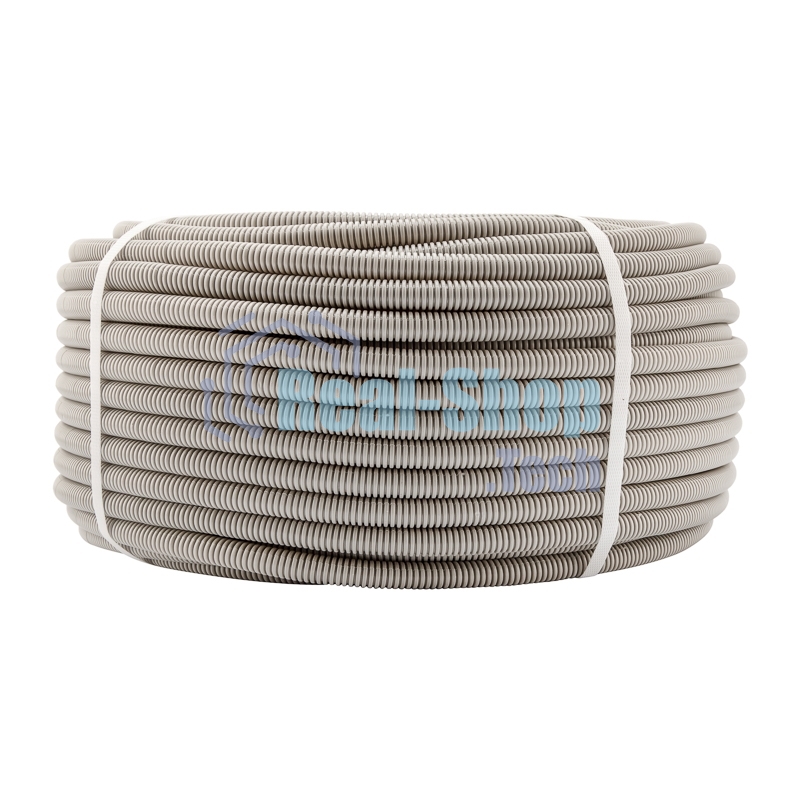 Труба гофрированная Rexant из ПВХ, с зондом, Ø20 мм