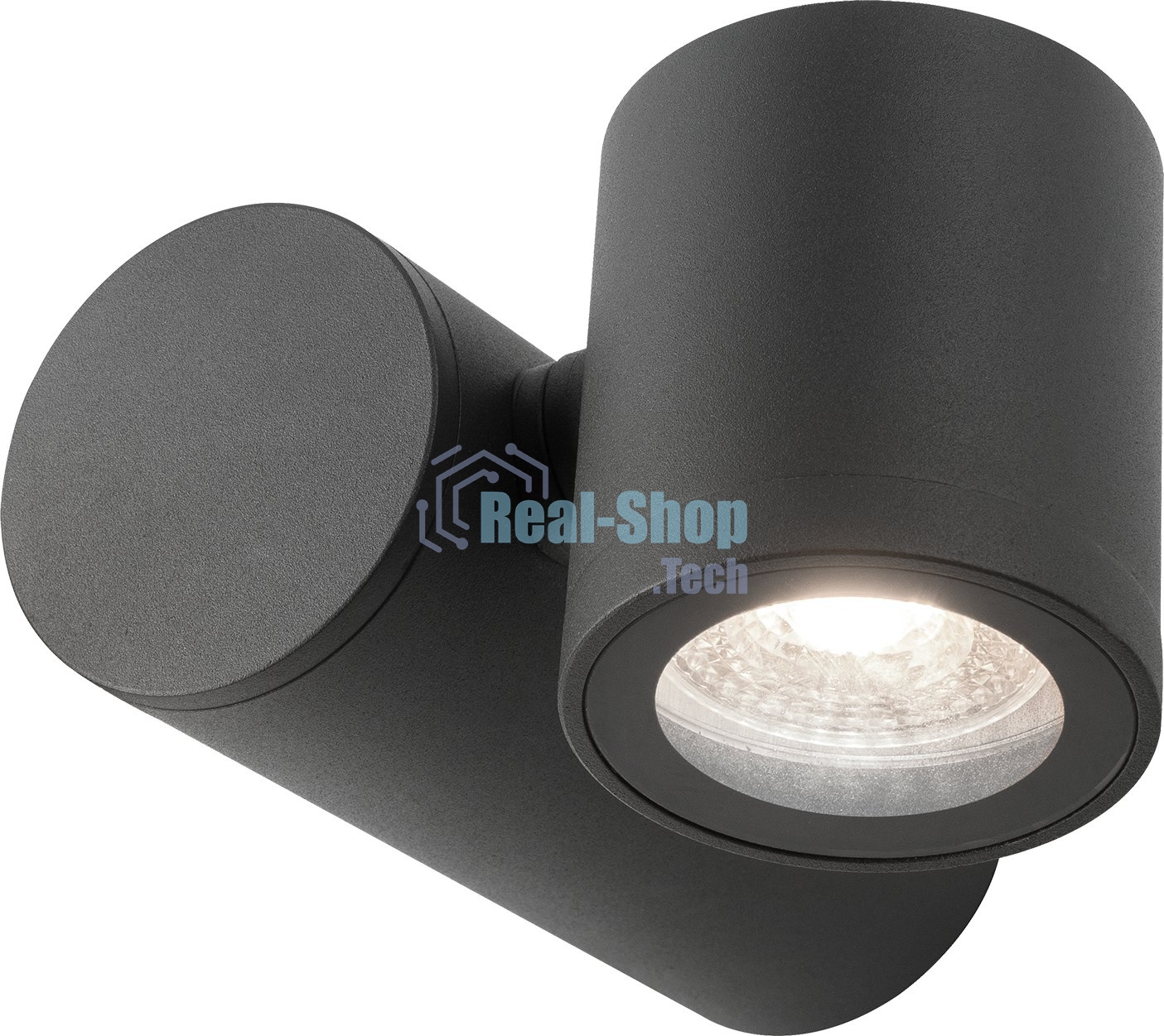 Светильник садово-парковый настенный архитектурный Gauss Sonata, 1xGU10, 142x155x70мм, 170-240V/50Hz, Max.35W, IP54, 1/12