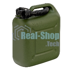 Канистра Stels для ГСМ вертикальная, 10 л., пластиковая, усиленная