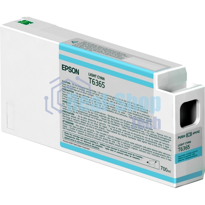 Картридж струйный Epson C13T636500 светло-синий (700 мл) для Stylus Pro 7700, 7890, 7900, 9700, 9890, 9900, WT7900