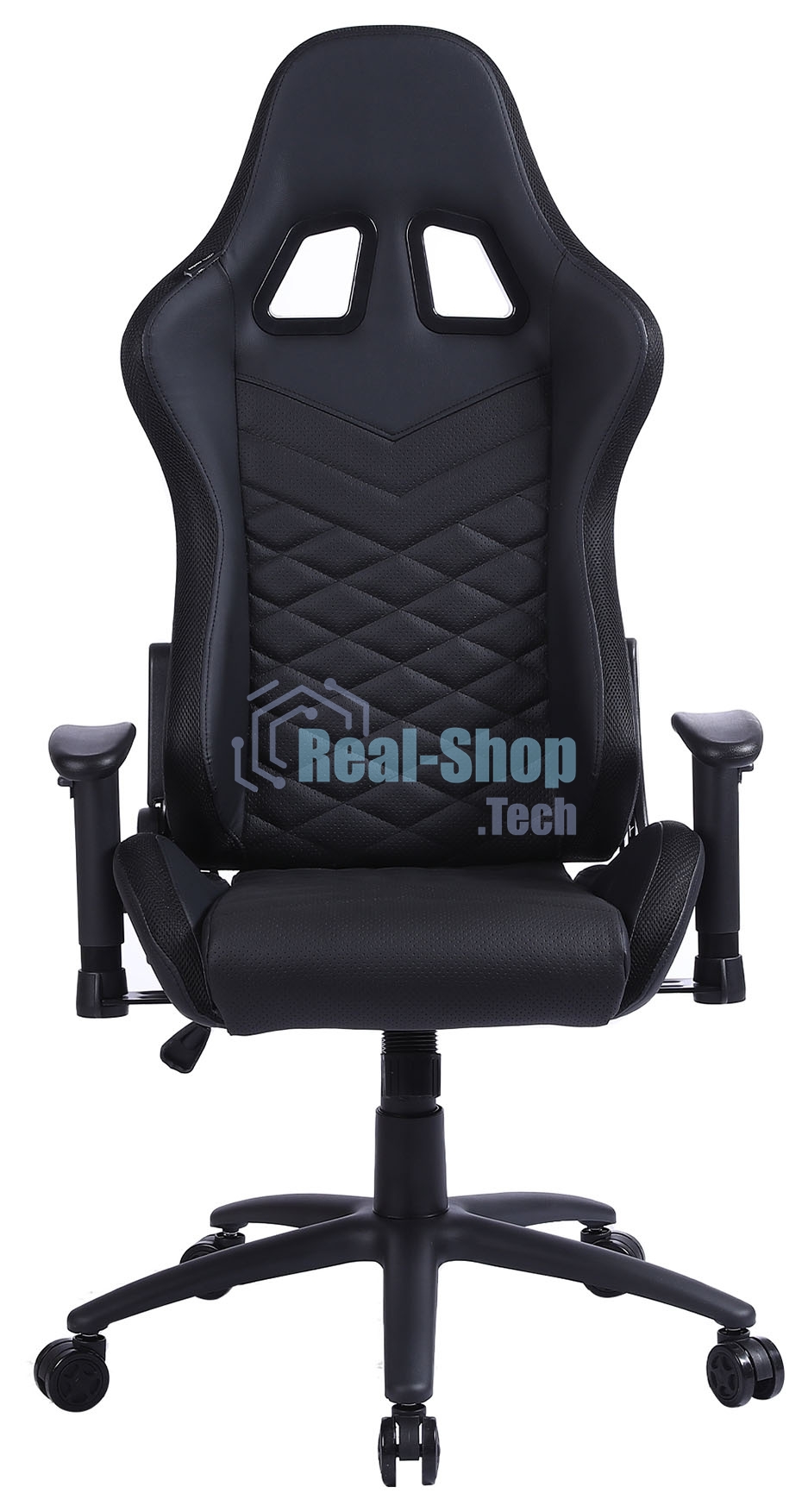 Кресло игровое Cactus CS-CHR-0099BL черный сиденье черный эко.кожа с подголов. крестовина металл пластик черный