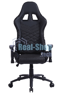 Кресло игровое Cactus CS-CHR-0099BL черный сиденье черный эко.кожа с подголов. крестовина металл пластик черный