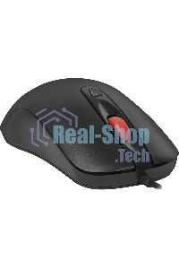 Мышь проводная Defender Omega MB-522 черный, 1600 dpi, USB, кнопки - 4