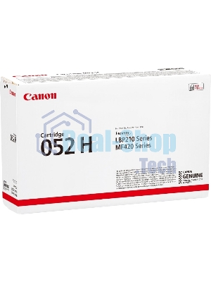 Картридж лазерный Canon 052 H 2200C002 черный (9200 стр.) для Canon MF421dw/MF426dw/MF428x/MF429x