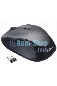 Мышь беспроводная Logitech M235 серый/черный, 1000 dpi, радиоканал, USB, кнопки - 3