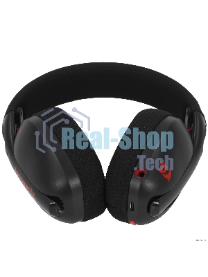 Гарнитура Redragon Ire Pro чёрный, беспроводная + проводная, Bluetooth / USB, до 25 ч