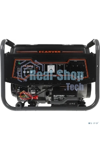 Электрогенератор бензиновый Carver PPG-3900АE, 3.2 кВт, 65дБ, 46 кг