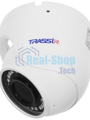 Уличная компактная вандалостойкая 5Мп IP-камера TRASSIR TR-D8151IR2 v2 3.6