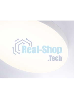 Потолочный светодиодный светильник Ambrella light FV5535 WH белый LED 90W 3000K D600*58 (Без ПДУ)