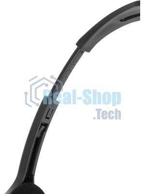 Гарнитура Logitech H111 чёрный, проводная, 3.5 мм
