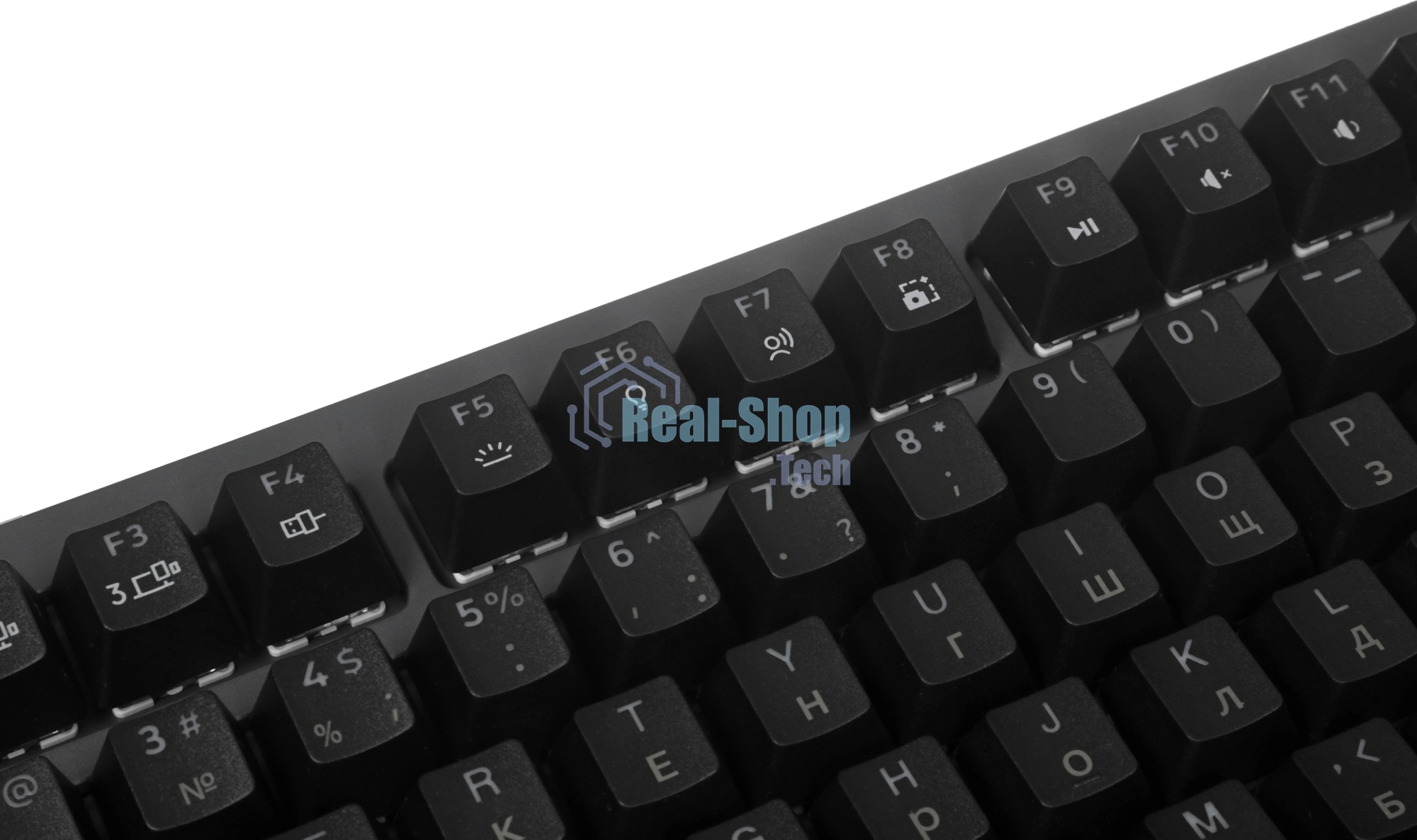 Клавиатура Logitech K868 гибридная, USB Type-A, Bluetooth, радиоканал, чёрный