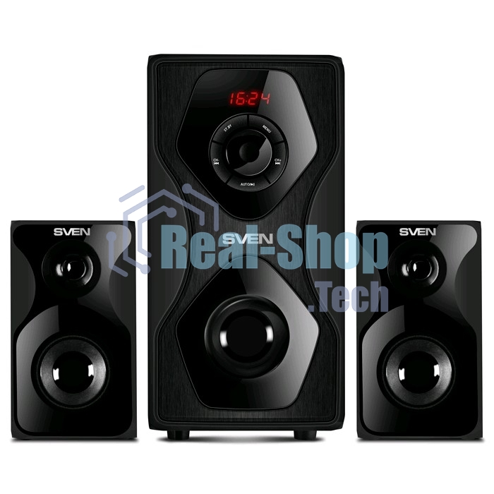 Акустическая система SVEN AC MS-2055, черный (55Вт, FM-тюнер, USB/SD, дисплей, ПДУ, Bluetooth)