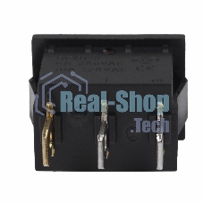 Выключатель клавишный Rexant 24V 15А (3с) ON-OFF красный с подсветкой Mini