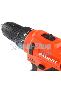 Дрель-шуруповерт аккумуляторная Patriot BR 117Li THE ONE, Аккумуляторная, 12В, 2 АКБ, Кейс