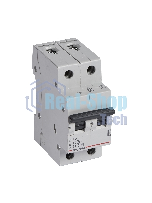 Выключатель автоматический Legrand 419699 RX3 4,5кА 25А 2П C