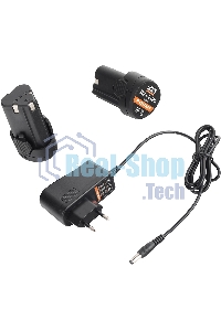 Дрель-шуруповерт аккумуляторная Patriot BR 119Li, Аккумуляторная, 12В, 2 АКБ