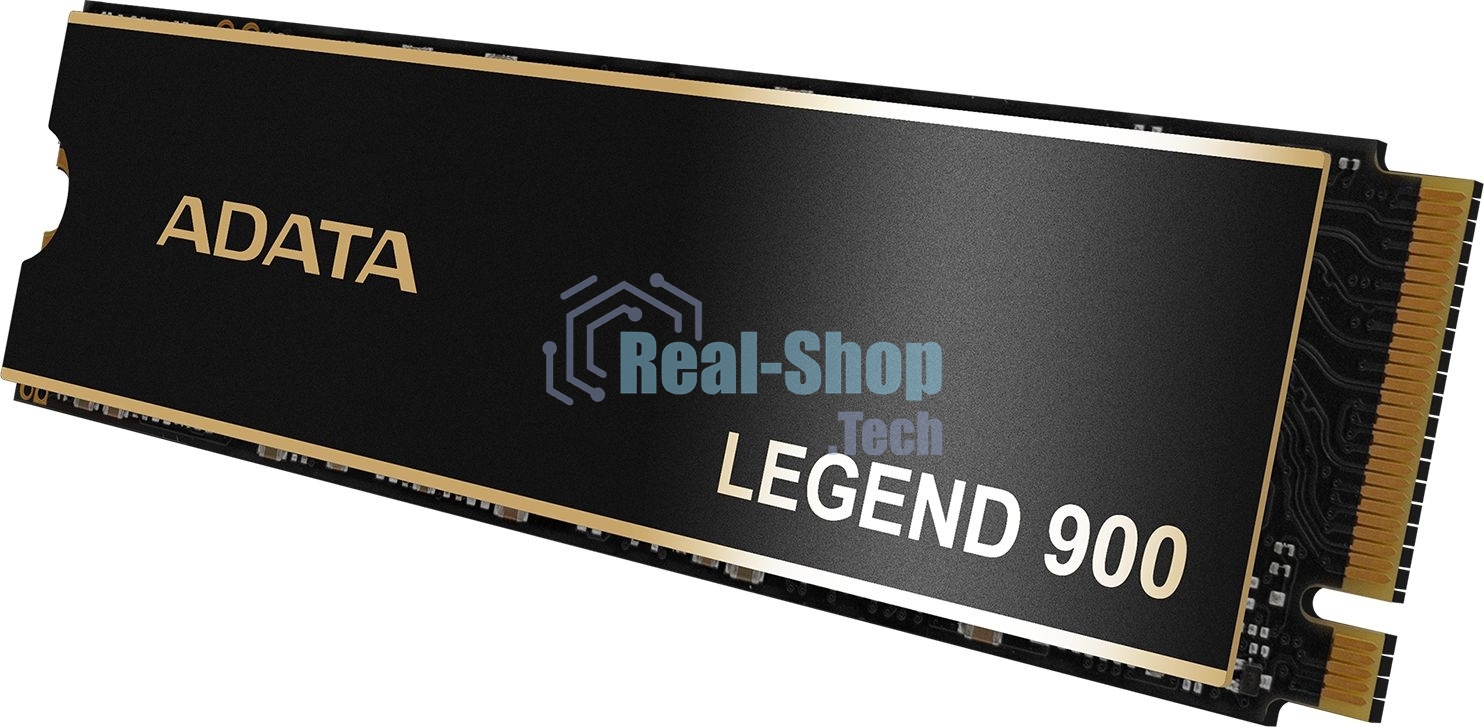 Накопитель SSD ADATA LEGEND 900, 2000Gb, PCIe 4.0 x4, 2280, NVMe, R/W 7000/5400, с радиатором