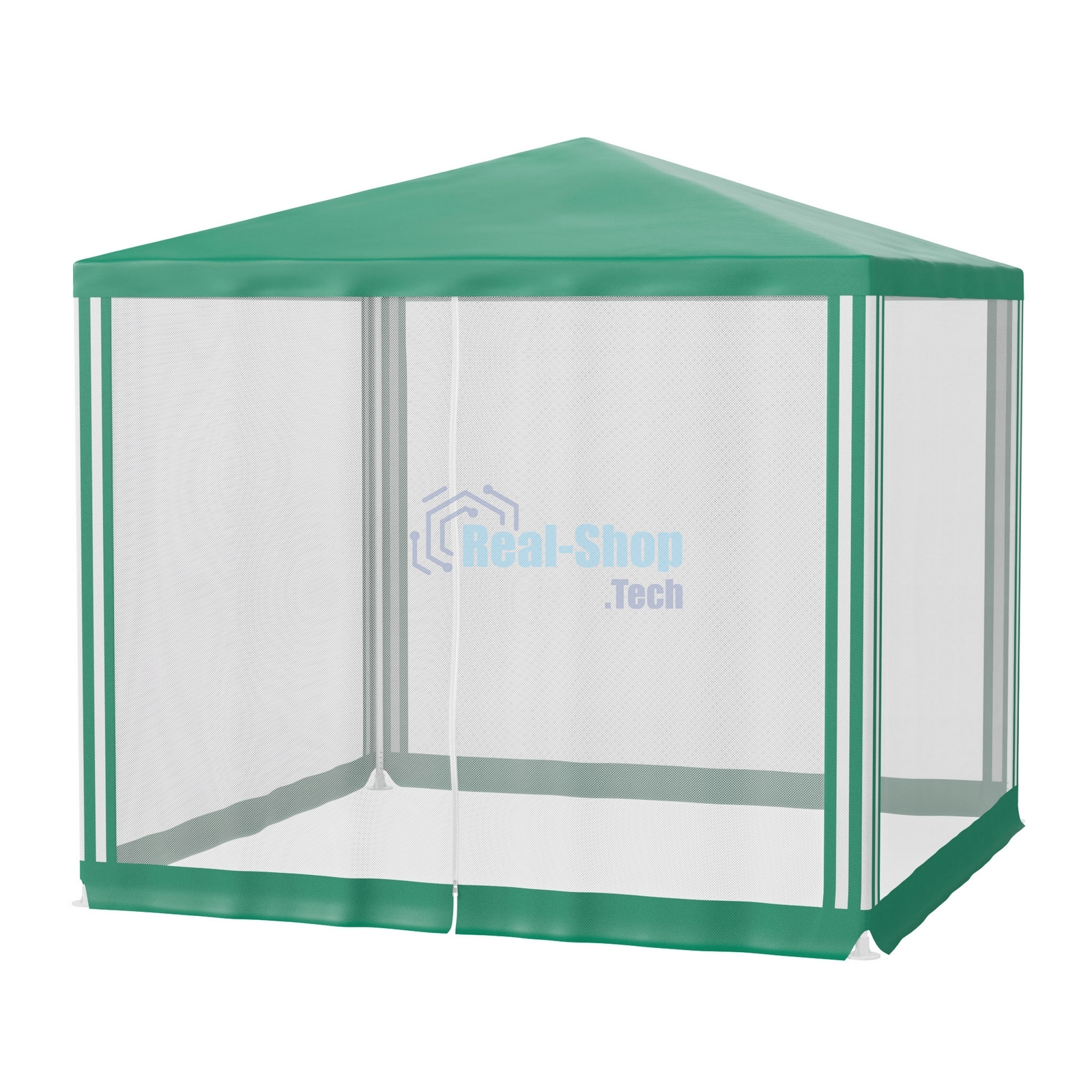 Тент садовый с москитной сеткой, 250х250/240 см, Camping Palisad