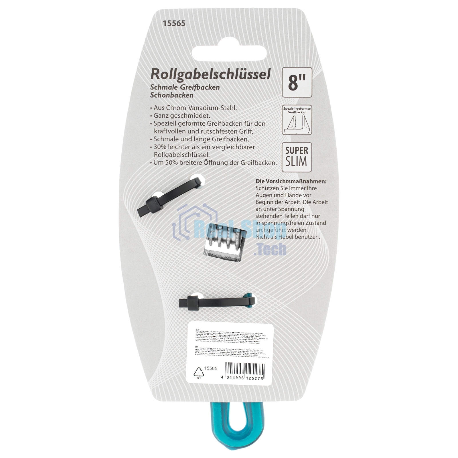 Ключ разводной Gross 15565 (0 - 32 мм) 140 мм