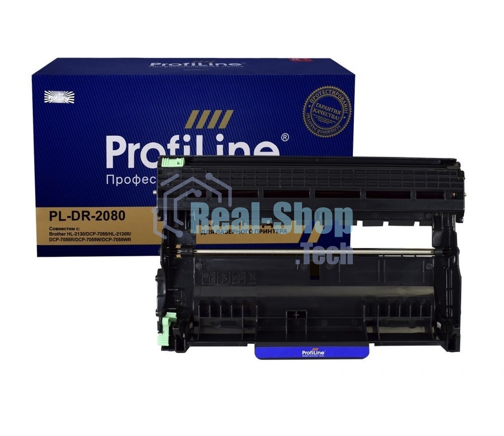 Драм-картридж PL-DR-2080 для Brother HL-2130/2130R/2132/2132R/2135W/2210/2220/2230/2240/2242D/2250/2270DW/2280DW/DCP-7055/7055R/7055WR/7057/7057R/7057WR/7060D/7060DR/7065DN/7065DNR/7070DW/7070DW 12000 копий ProfiLine
