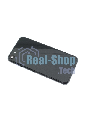 Задняя крышка (корпус) в сборе с рамкой для Apple iPhone SE3 черный