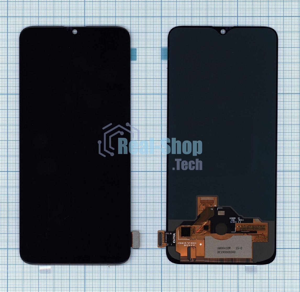 Дисплей для OnePlus 6T (OLED) черный