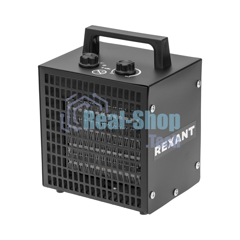 Пушка тепловая электрическая Rexant квадратная, PTC, 2кВт