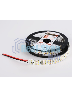 Светодиодная лента Ambrella light GS3901 2835 324Led/ 26W m/ 24V IP20 3000K/ 5000*18*1.2mm (2 конт.)