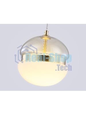 Подвесной светодиодный светильник Ambrella light LH11001 GD/FR золото/белый матовый 20W 3000K D180*200