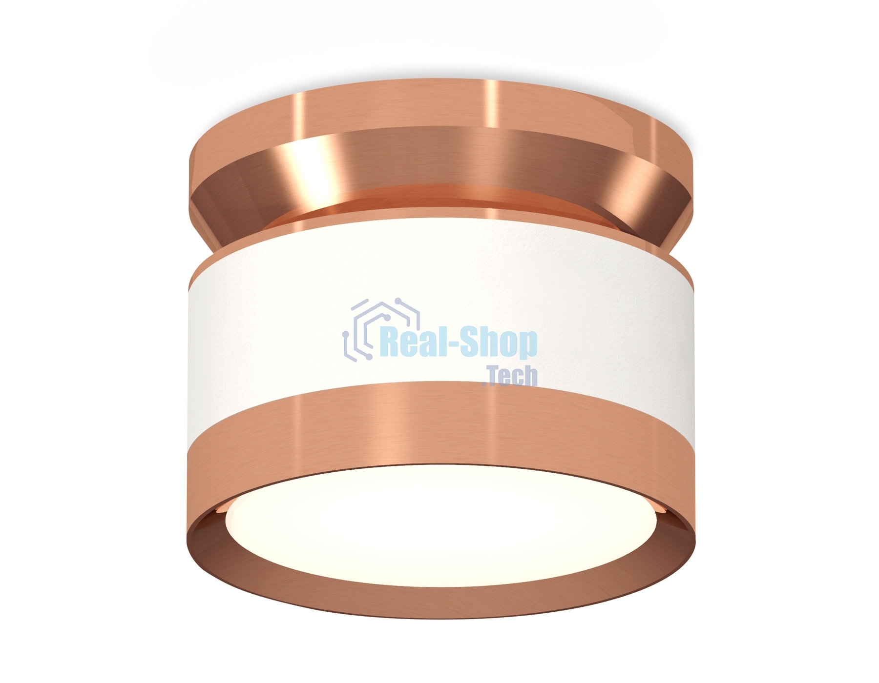 Светильник Ambrella Light XS8101065 SWH/PPG белый песок/золото розовое полированное GX53 (N8912, C8101, N8126)