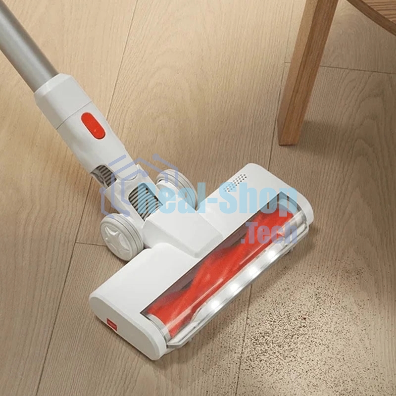 Пылесос вертикальный Xiaomi Vacuum Cleaner G20 Lite EU белый/оранжевый, питание от аккумулятора, 215 Вт, уборка сухая, пылесборник 0.5 л