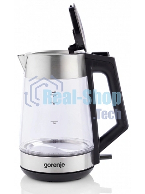 Чайник электрический Gorenje K17OGS 1.7л. нержавеющая сталь корпус: стекло