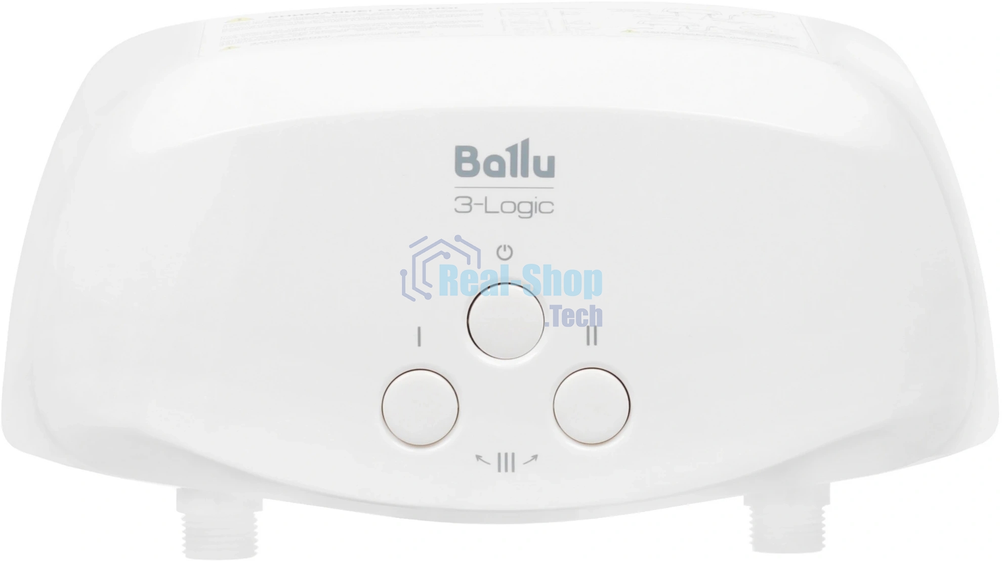 Водонагреватель проточный Ballu 3-Logic TS (5,5 kW) - кран+душ