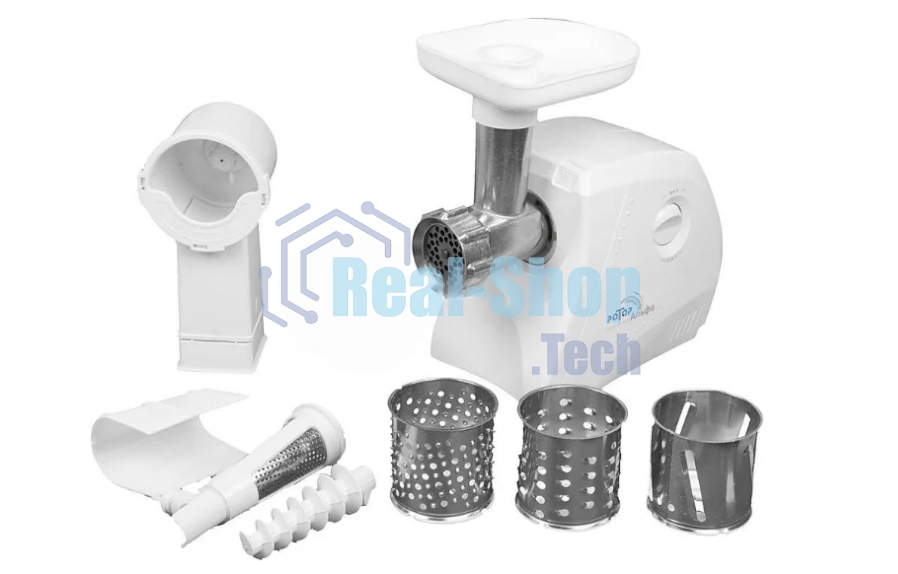 Мясорубка электрическая Ротор Альфа ЭМШ 35/250-3 1500Вт белый