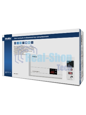 Сетевой фильтр SVEN (Стабилизатор напряжения) AVR SLIM-500 LCD