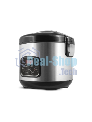 Мультиварка Centek CT-1490 (сталь)скороварка,1000Вт; 5.0л, 8 программ, ненагр крышка, а/п покр(4)