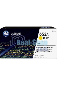 Тонер Картридж HP 653A CF322A желтый для HP MFP M680 (16000 стр.)