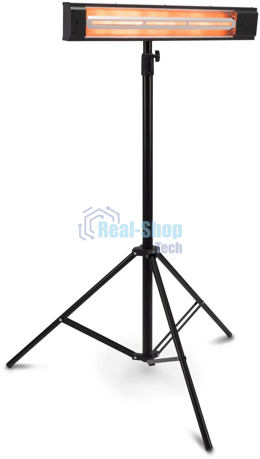 Обогреватель инфракрасный Starwind SHIRC-1010, черный, кварцевый, 1000 Вт, 18 м2