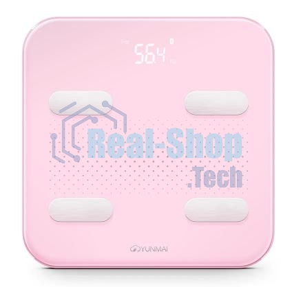 Весы напольные YUNMAI S SMART PINK M1805GL_PINK