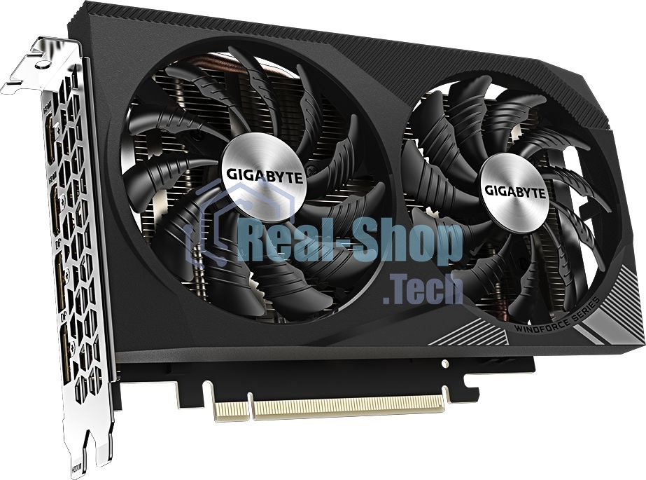 Видеокарта GIGABYTE NVIDIA GeForce RTX 3050 8Gb GDDR6 128bit 2xHDMI 2xDP