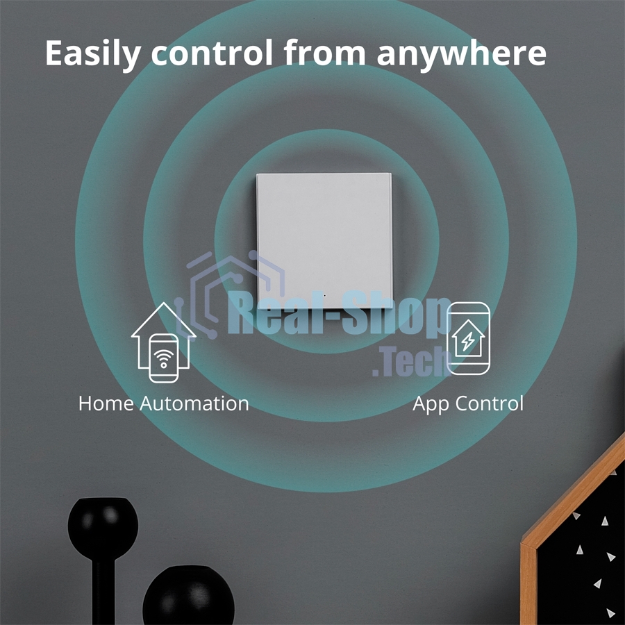 Выключатель умный Aqara Smart wall switch H1 ((with neutral, single rocker) WS-EUK03